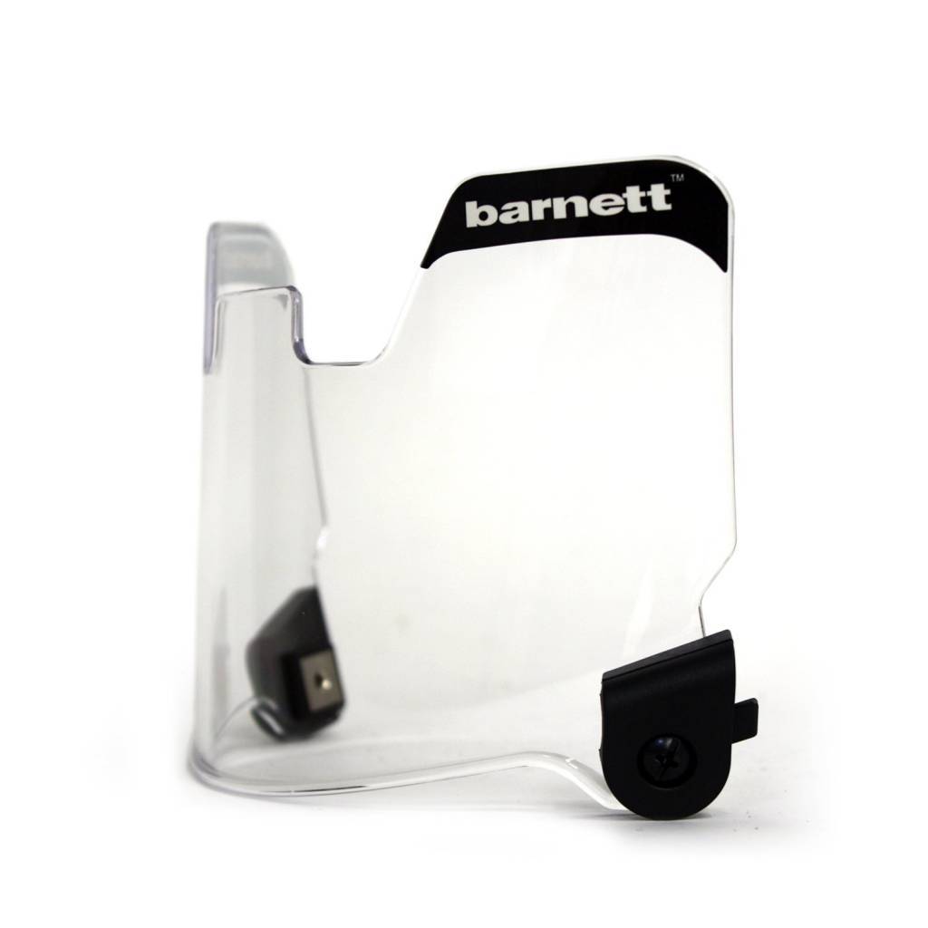 Balení 2 ks Barnett Eye shield pro americký fotbal (Clear + Zlato)