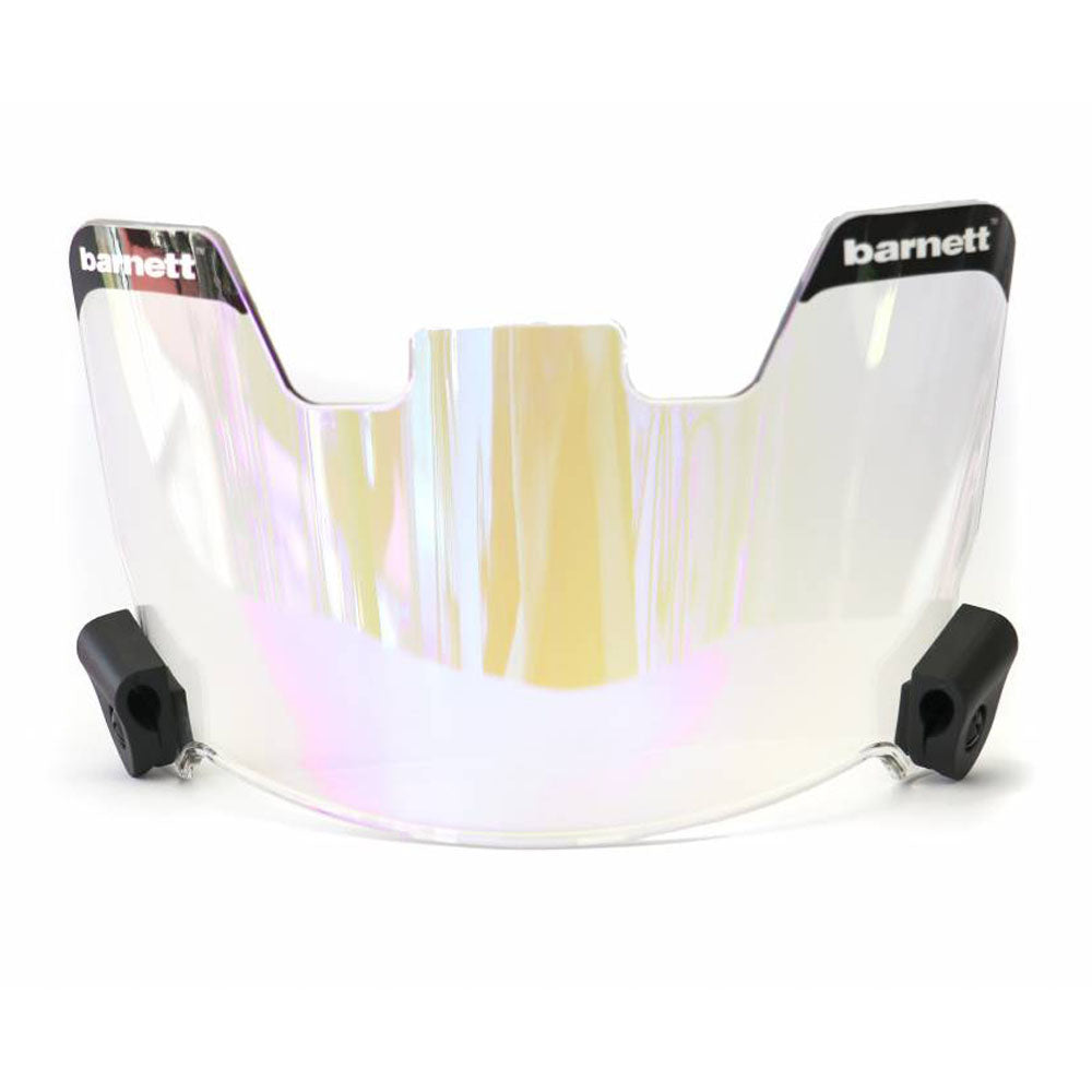 Balení 2 ks Barnett Eye shield pro americký fotbal (Clear + Modrá)